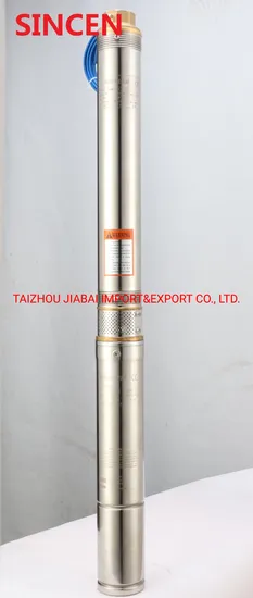 4SD4/55 Stainless Steel Shaft Deep Well Submersible Pump