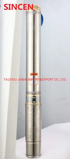 SD Series 4sdm8/10 Multistage High Pressure Deep Well Submersible Electric Water Pump