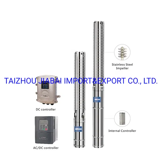Factory AC/DC MPPT Submersible Hybrid Invetor System Automatic Borehole Deep Well Solar Water Pump