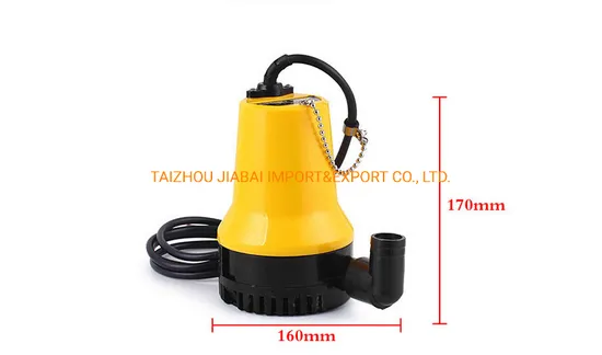 Factory Price High Quality Submersible 12V DC Marine Pump