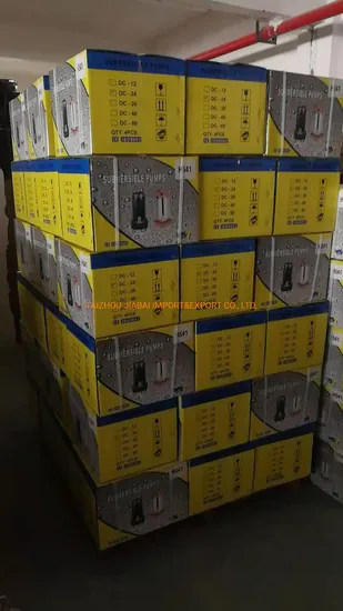 24V DC Low Voltage Mini Submersible Water Pump for Household