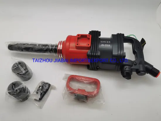 Pneumatic Air Impact Wrench for Heavy Machinery 1 Inch Socket Tool Set