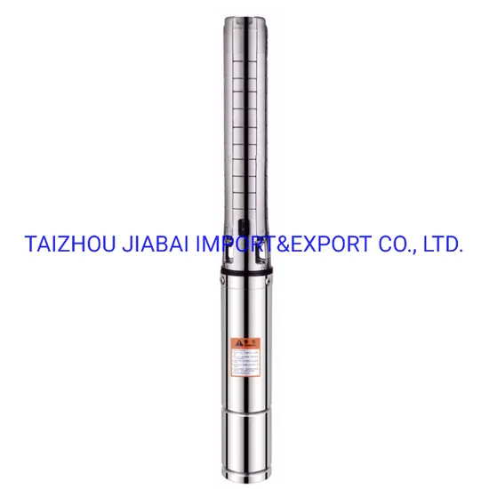 CE Approved 3inch 24V 300W Stainless Steel DC Solar Deep Well Pump
