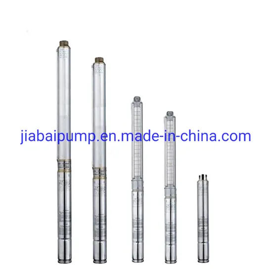 Irrigation 230m High Lift 6m3/H 3kw DC&amp;AC Deep Well Submersible Solar Pump