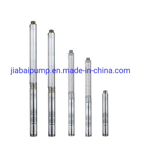 Irrigation 230m High Lift 6m3/H 3kw DC&amp;AC Deep Well Submersible Solar Pump