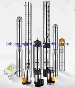 300m High Lift 1.25inch Outlet 6m3/H Industrial Deep Well Submersible Solar Pump