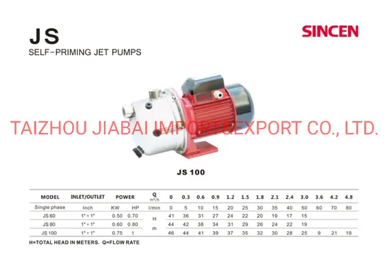 Water Pump Jet100L Electric Jet Pump