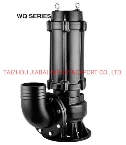Professional Manufacturer Good Quality Sewage Water Pump Wq15-30-3 with CE Certificate