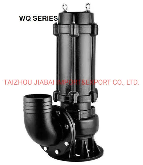 Professional Manufacturer Good Quality Sewage Water Pump Wq15-30-3 with CE Certificate