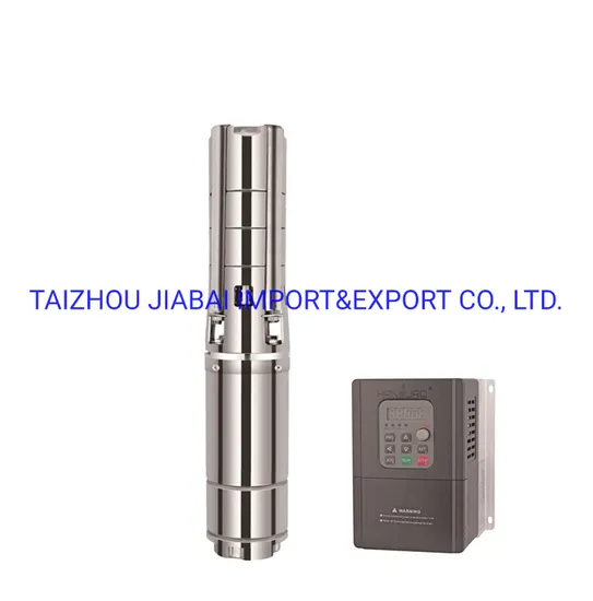 3000W Power DC/AC Irrigation Burshless Deep Well Submersible Solar Pump
