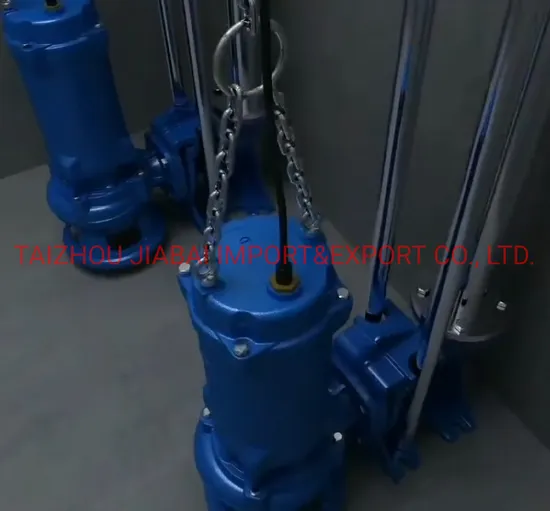 Big Flow High Capacity Submersible Pump Dirty Water Pump Sewage Water Pump for Municipal Works Industrial Buildings Transport Rainwater