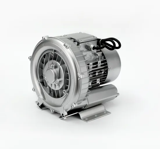 Regenerative High Power 3 Phase Vortex Fan Single Impeller Ring Blower