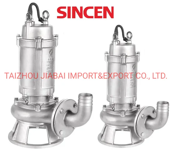 Electric Dirty Sewage Slurry Centrifugal Submersible Industrial Water Pump