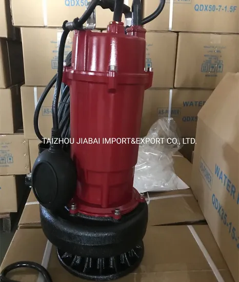 Qdx Electric Pumps with High Quality Submersible Water