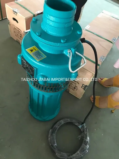 Qy Oil-Filled Submersible Pump Clean Water Pump (single stage)