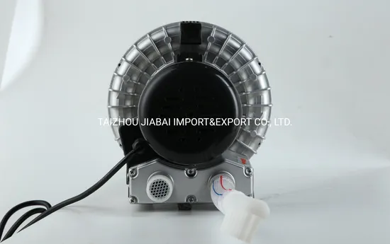 Industrial Single Stage Pool High Pressure Side Channel 120W Air Ring Blower