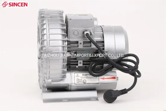 1.1kw Manufacturers Vacuum Pump Factory Regenerative Blower Company Side Channel Ring Blower
