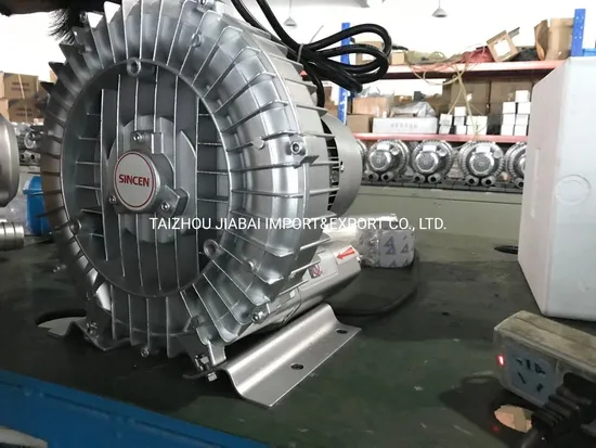 Fish Farming 0.55kw/0.75hpsingle Stage Air Regenerative Ring Blowers