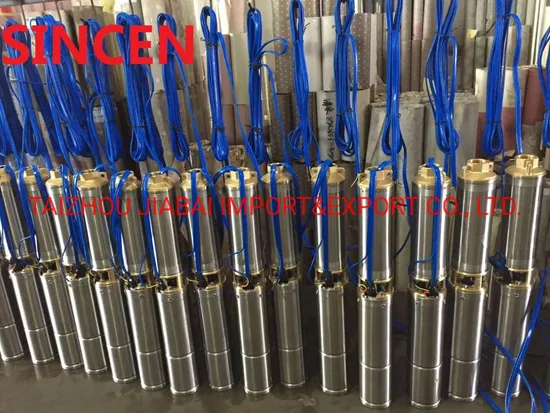 Civil and Industrial Use Electrical 4SD10/25 Deep Well Submersible Pump