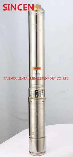 Single-Phase 4sdm6/8 Bottom Pump Deep Well Pump