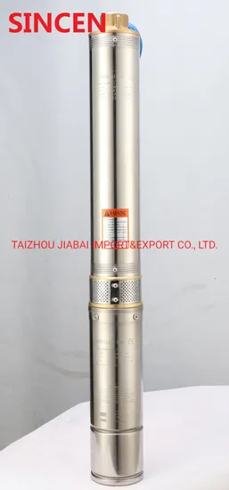 Single-Phase 4sdm6/8 Bottom Pump Deep Well Pump