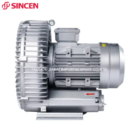 Heavy Duty 12HP/9kw Three Stage Regenerative Side Channel Air Ring Blower