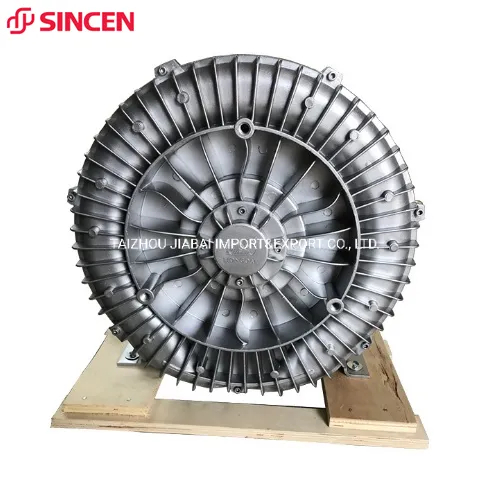 12HP 9kw Vortex Regenerative Side Channel Vacuum Pumps Ring Blower