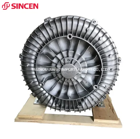 12HP 9kw Vortex Regenerative Side Channel Vacuum Pumps Ring Blower