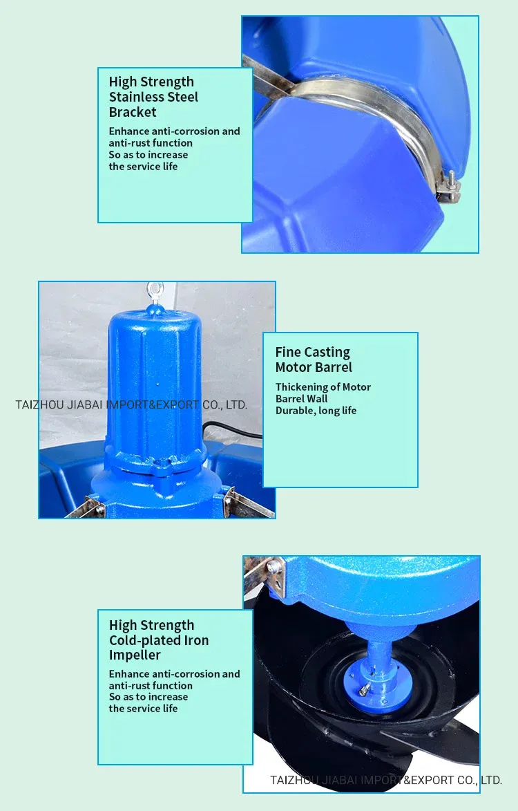 3HP 220V Wave-Maker Surge Aerator for Deep Water Aquaculture