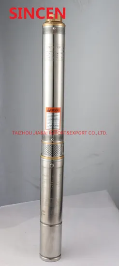 4sdm4/7 Copper Wire PPO+POM Impeller Deep Well Subemersible Pump
