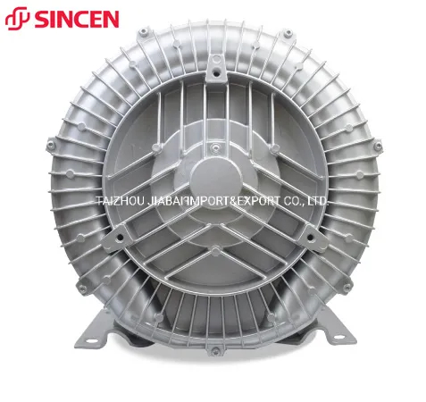 Fish Farming Aerator Flour Suction Pneumatic System Vortex Pump 5.5kw Air Blower