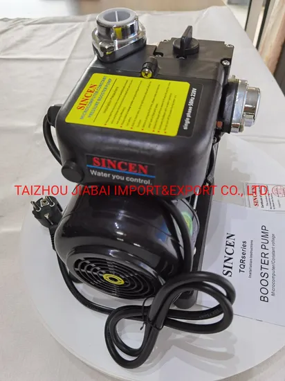 0.75kw Durable Mini Pressure Microcomputer Constant Pressure Booster Pump