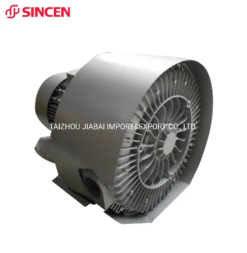 Double-Stage Three Phase 5.5kw High Pressure Fish Farming Air Ring Blowers