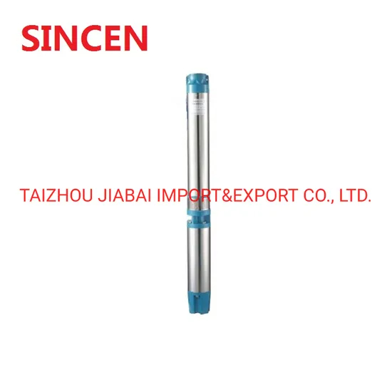 6sr60/4 Stainless Steel High Pressure Deep Well Submersible Pump