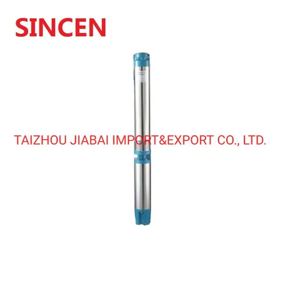 6sr60/4 Stainless Steel High Pressure Deep Well Submersible Pump