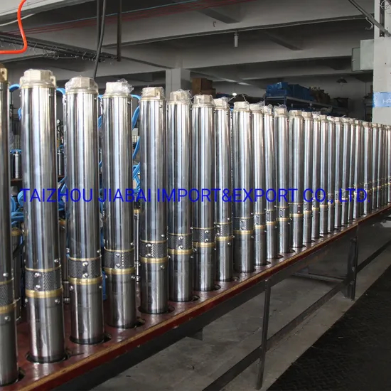 Sincen 62mm 1100W Large Flow High Lift DC Solar Deep Well Submersible Solar Pump