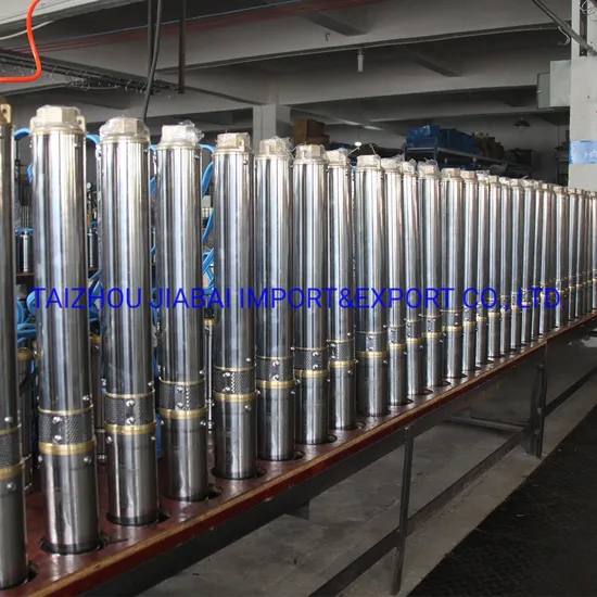 Sincen 62mm 1100W Large Flow High Lift DC Solar Deep Well Submersible Solar Pump