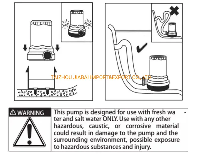 24V DC Low Voltage Mini Submersible Water Pump for Household