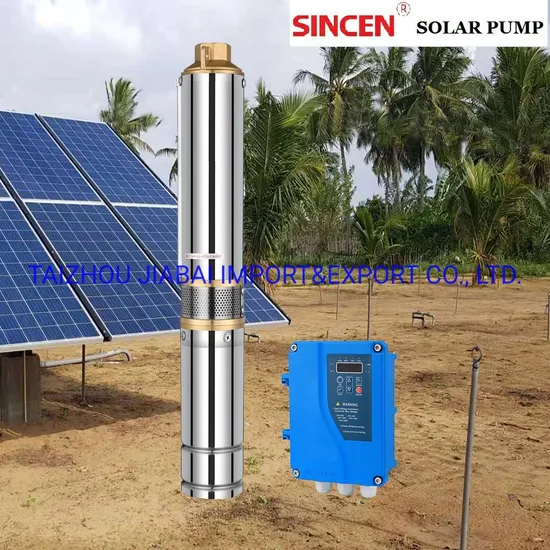 48V 600W 3.8m3/H 80m High Qulaity Invetor System Borehol Solar Submersible Water Deep Well Pump
