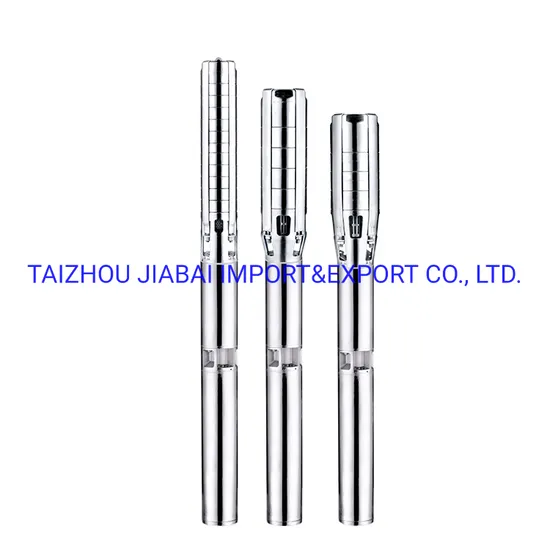 DC Brushless 750W 72V Permanent Magnet Submersible Deep Well Solar Water Pump