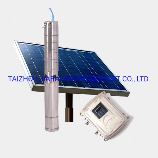 Brushless Motor 6inch Large Flow AC&amp;DC 3kw/4HP Solar Deep Well Pump