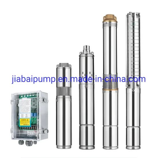 4sc Series Impeller AC&amp;DC Deep Well Submersible Stainless Steel Solar Pump