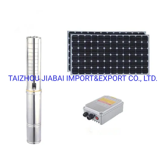 4/6 DC&amp;AC Stainless Steel Brushless Large Flow Deep Well Solar Pump