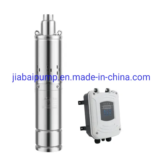 2inch High Efficiency Controller Deep Well Stainless Steel Screw Solar Pump