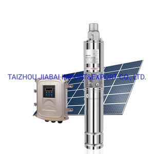 4inch Stainless Steel 1inch Outlet 0.6kw Deep Well Screw Solar Pump