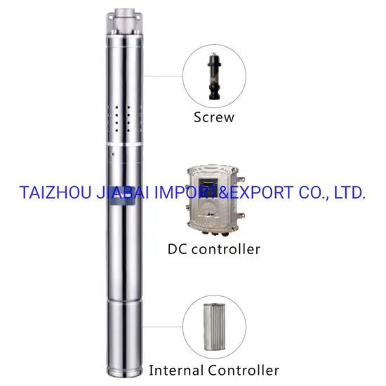 0.75kw/1HP AC 750 Power 150m Head 2m3/H Deep Well Screw Solar Pump