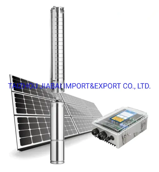 Large Power 4kw 265m Head DC/AC Deep Well Submersible Solar Pump