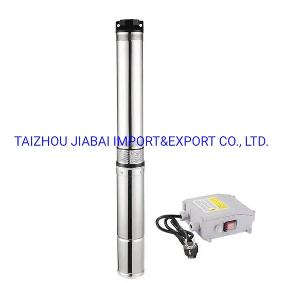 4inch 1100 Power Plastic Impeller Brushless Motor Deep Well Submersible Solar Pump
