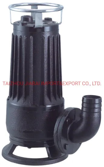 Vertical Cooper Wire Non-Clogging Centrifugal Fecal Cutter Submersible Sewage Water Pump