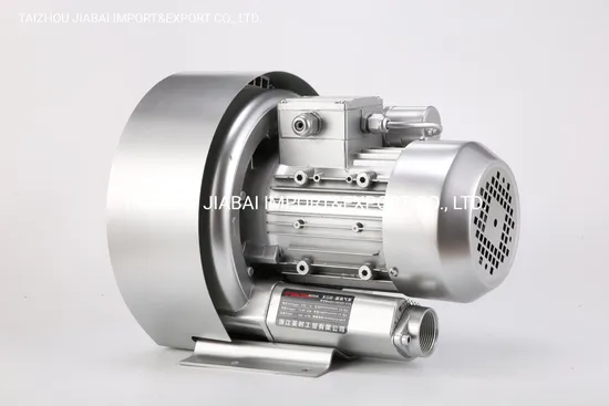 High Pressure Vacuum Cleaner Double Stage 1.13HP 0.85kw Air Ring Blower